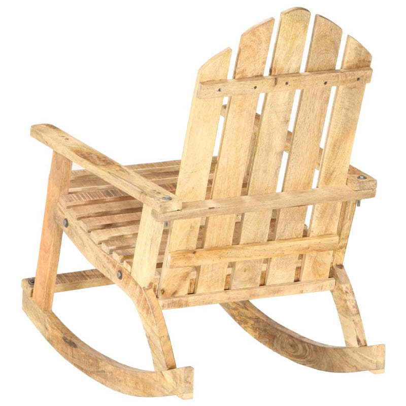 vidaXL Garden Rocking Chair Solid Mango Wood