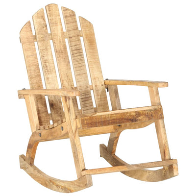vidaXL Garden Rocking Chair Solid Mango Wood