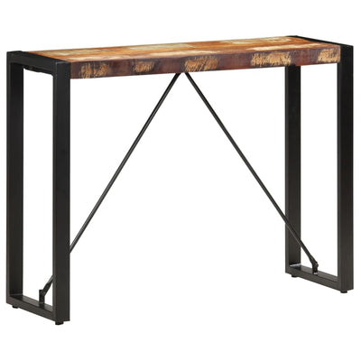 vidaXL Console Table 150x35x76 cm Solid Reclaimed Wood