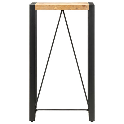 vidaXL Bar Table 110x60x110 cm Solid Mango Wood