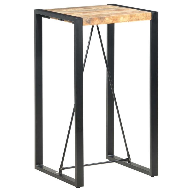 vidaXL Bar Table 110x60x110 cm Solid Mango Wood