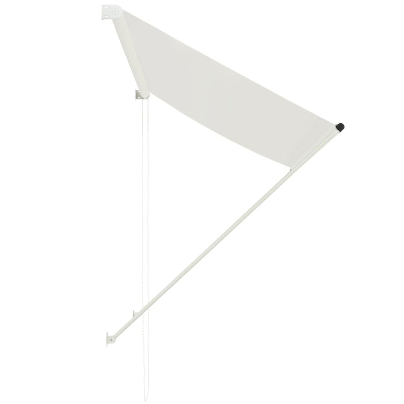 vidaXL Retractable Awning 250x150 cm Cream