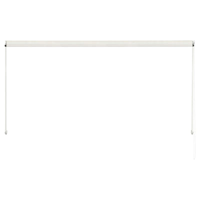 vidaXL Retractable Awning 250x150 cm Cream