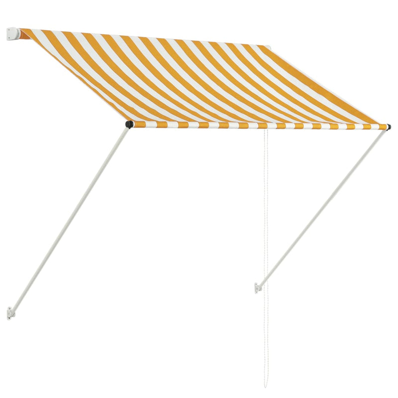 vidaXL Retractable Awning 100x150 cm Anthracite