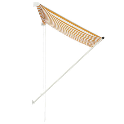 vidaXL Retractable Awning 100x150 cm Anthracite
