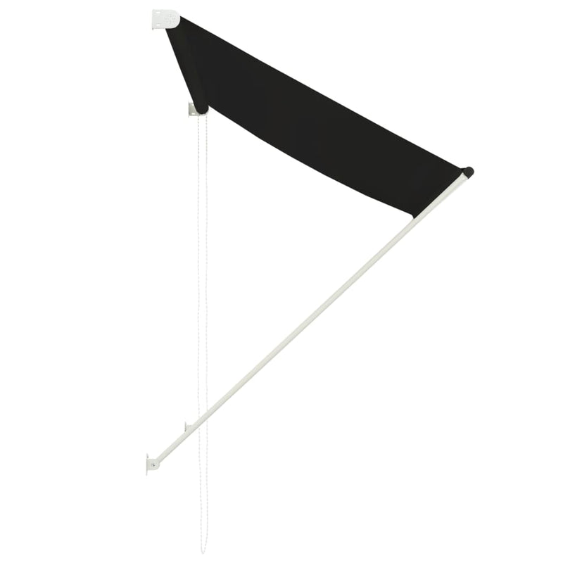 vidaXL Retractable Awning 100x150 cm Anthracite