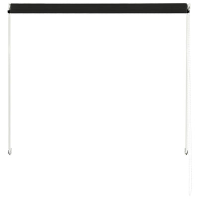 vidaXL Retractable Awning 100x150 cm Anthracite
