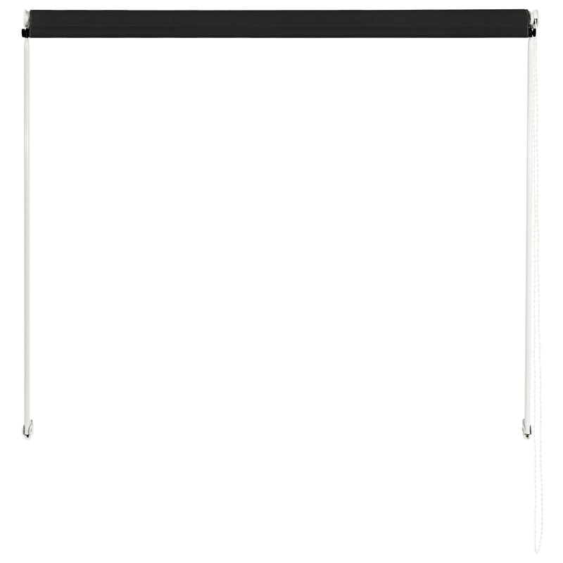 vidaXL Retractable Awning 100x150 cm Anthracite