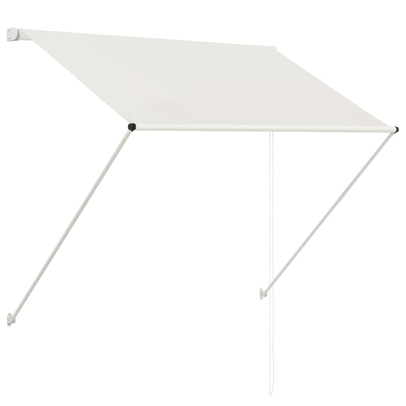 vidaXL Retractable Awning 100x150 cm Anthracite