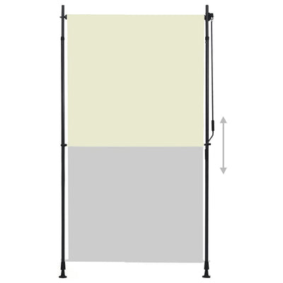 vidaXL Outdoor Roller Blind 100x270 cm Anthracite