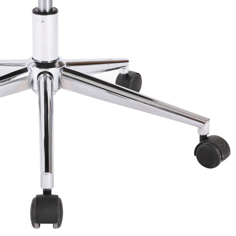 vidaXL Swivel Dining Chair Taupe Fabric