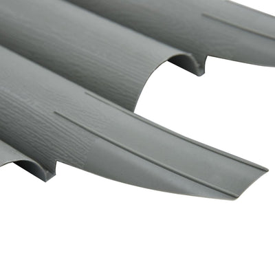 vidaXL Lawn Edgings 36 pcs Brown 10 m PP