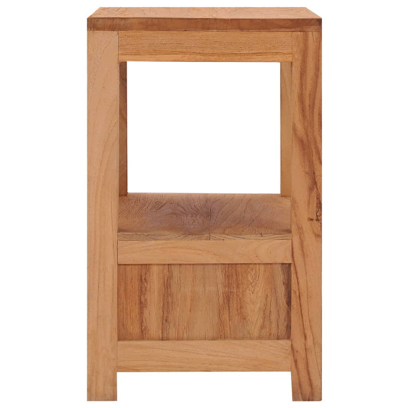 vidaXL Bedside Cabinet 40x30x50 cm Solid Teak Wood