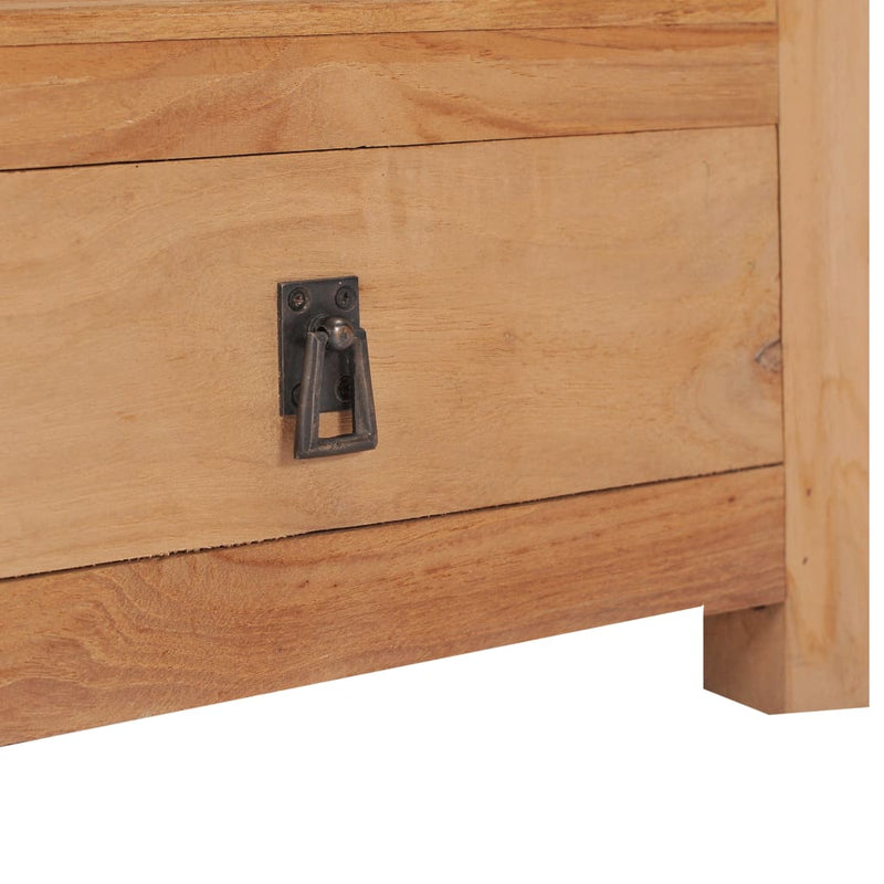 vidaXL Bedside Cabinet 40x30x50 cm Solid Teak Wood