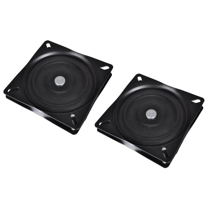 vidaXL Boat Seat Swivels 2 pcs Standard 160x160x2.5 mm