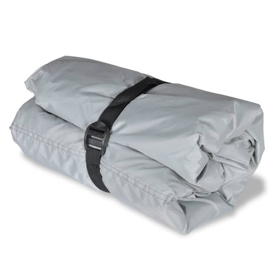 vidaXL Boat Covers 2 pcs Grey Length 519-580 cm Width 294 cm
