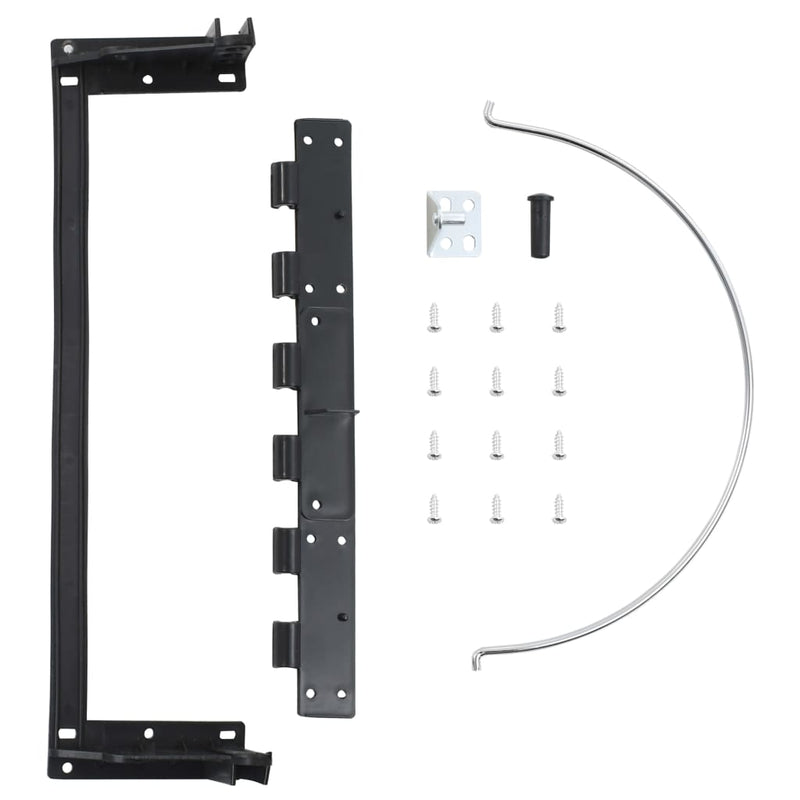 vidaXL Kitchen Built-in Dust Bin Stainless Steel 8 L