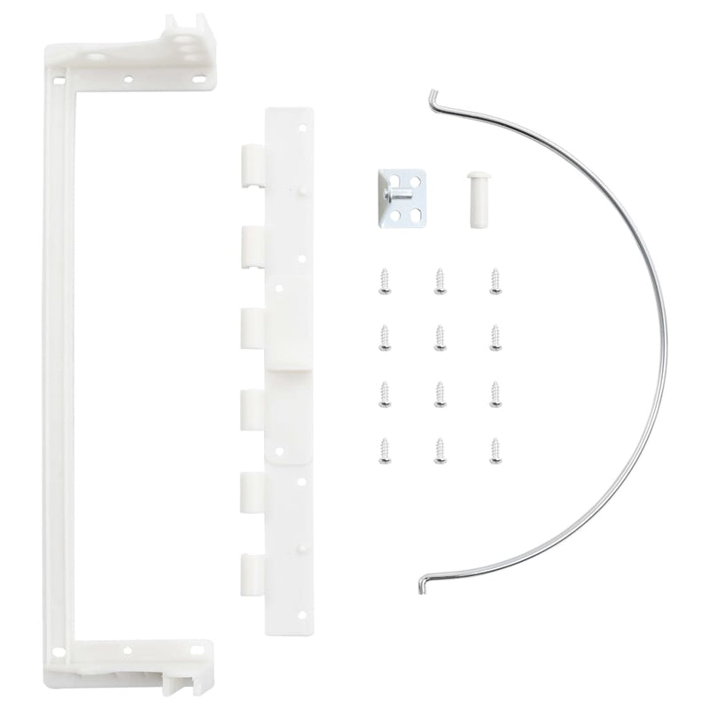 vidaXL Kitchen Built-in Dust Bin Plastic 8 L