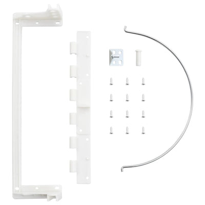 vidaXL Kitchen Built-in Dust Bin Plastic 12 L