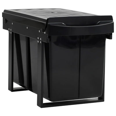 vidaXL Kitchen Cupboard Pull-out Dustbin Soft-Close 36 L