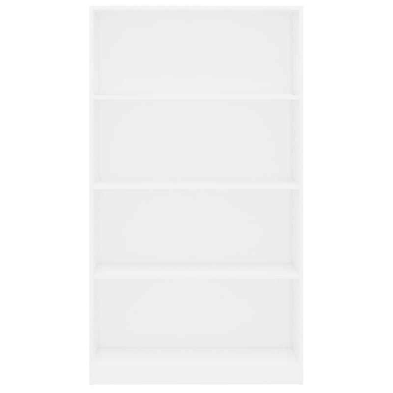 vidaXL 4-Tier Book Cabinet Sonoma Oak 80x24x142 cm Engineered Wood