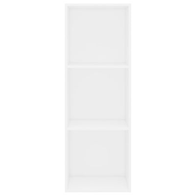 vidaXL 3-Tier Book Cabinet Concrete Grey 40x30x114 cm Engineered Wood