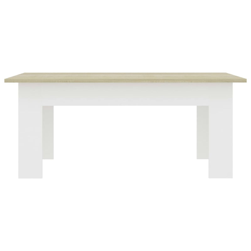 vidaXL Coffee Table Sonoma Oak 100x60x42 cm Engineered Wood