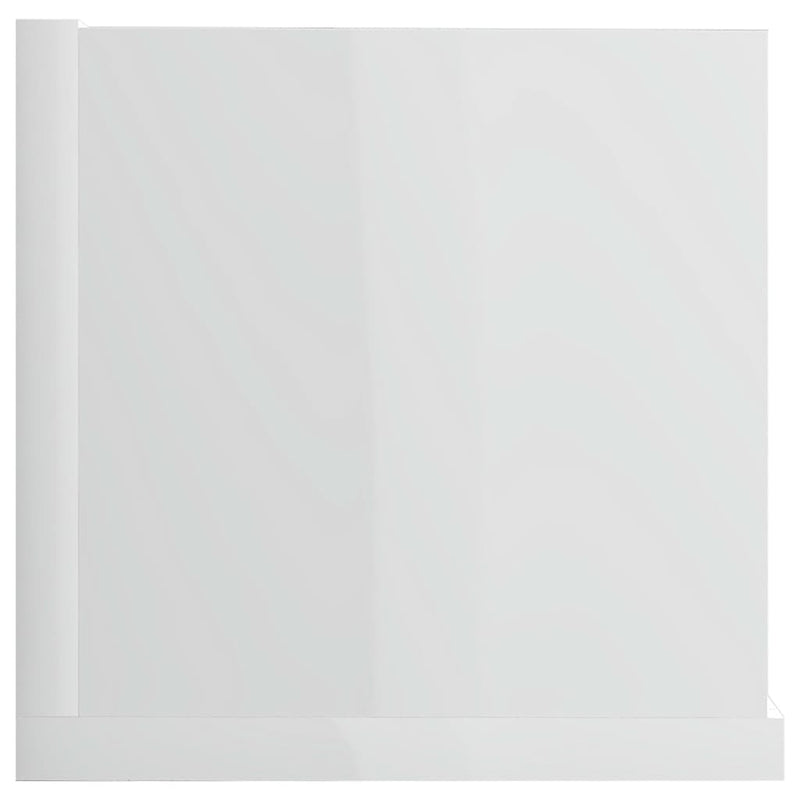 vidaXL CD Wall Shelf Sonoma Oak 100x18x18 cm Engineered Wood