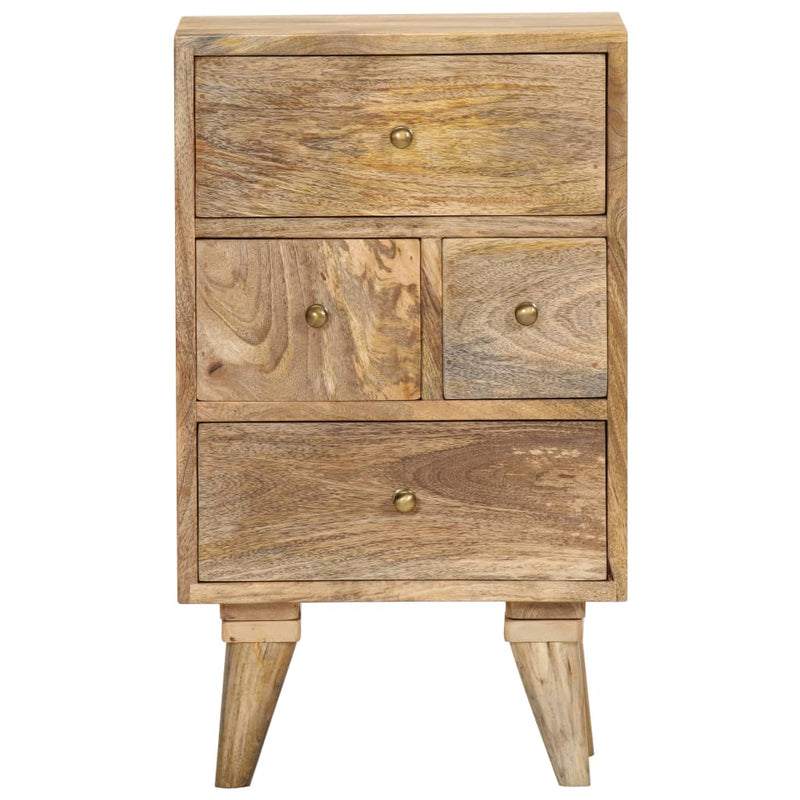vidaXL Bedside Cabinet 36x30x60 cm Solid Mango Wood