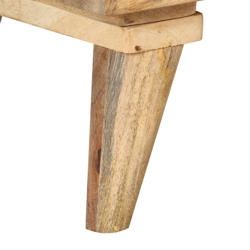 vidaXL Bedside Cabinet 36x30x60 cm Solid Mango Wood