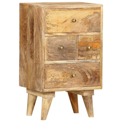 vidaXL Bedside Cabinet 36x30x60 cm Solid Mango Wood