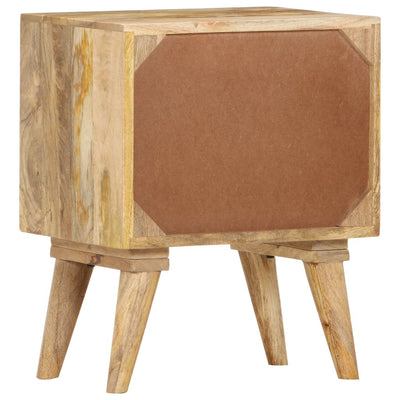 vidaXL Bedside Cabinet 40x30x50 cm Solid Mango Wood