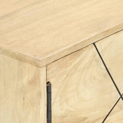 vidaXL TV Cabinet 140x30x40 cm Solid Mango Wood