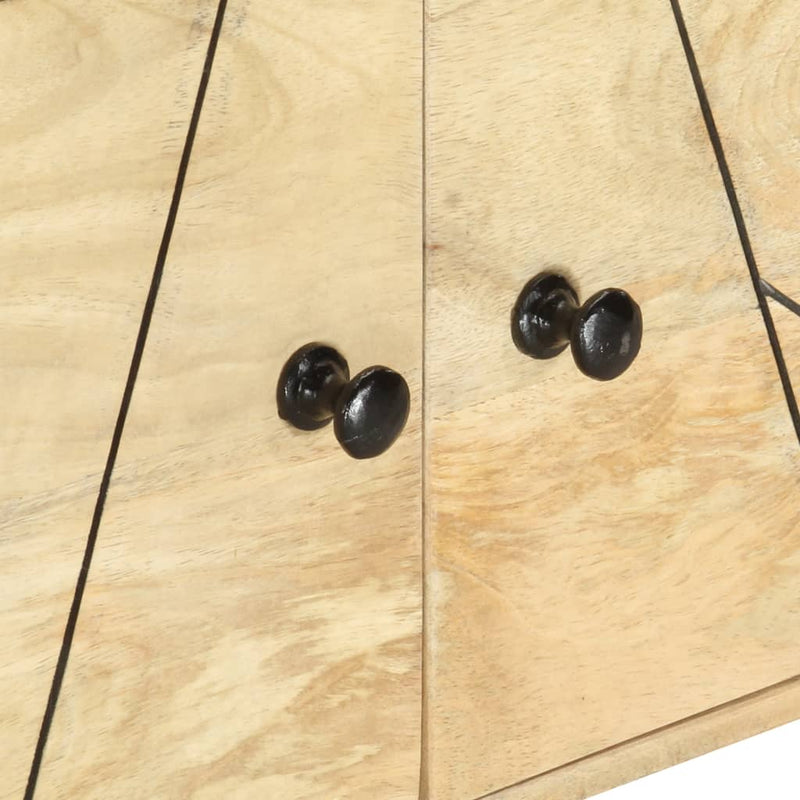 vidaXL TV Cabinet 140x30x40 cm Solid Mango Wood