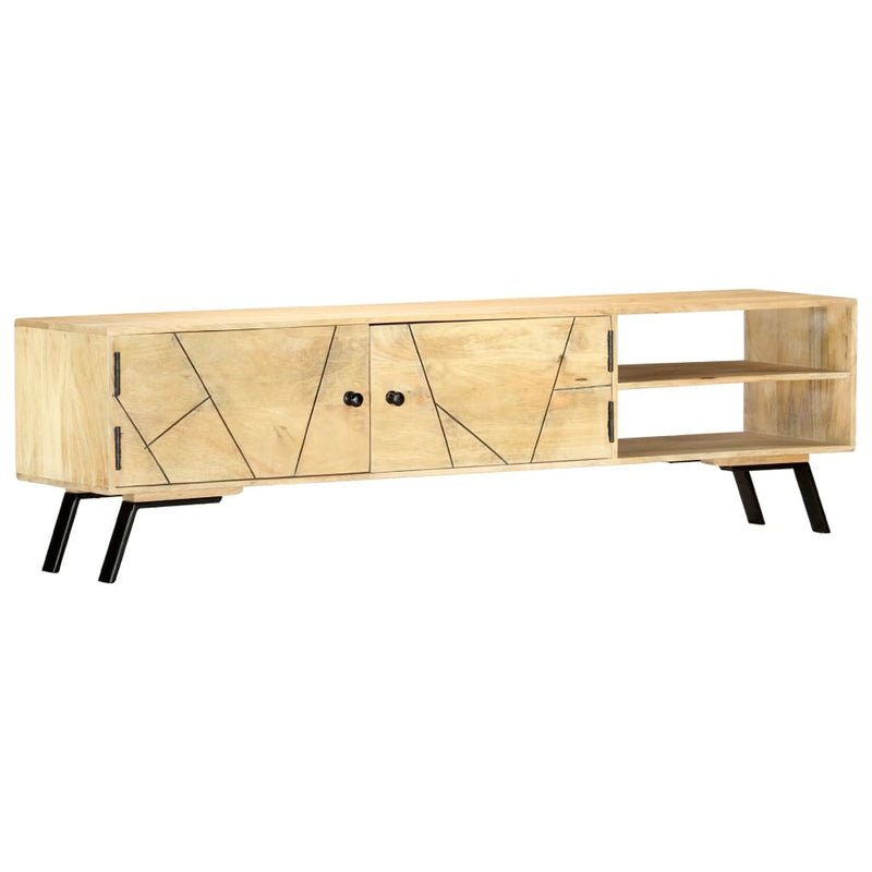 vidaXL TV Cabinet 140x30x40 cm Solid Mango Wood