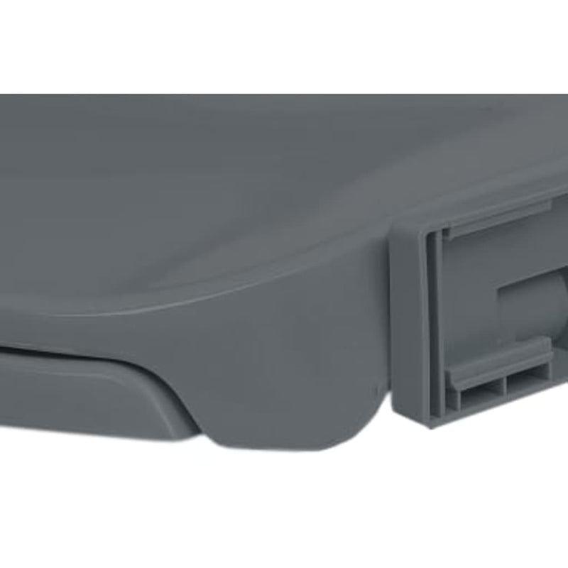 vidaXL Soft-Close Toilet Seat Beige Oval