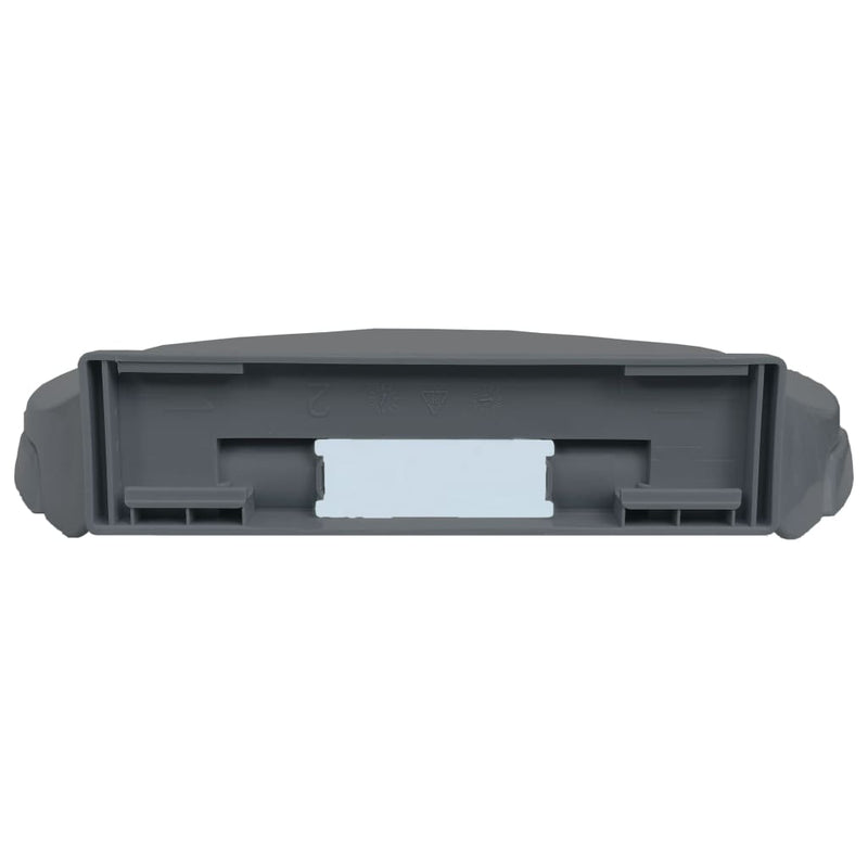 vidaXL Soft-Close Toilet Seat Beige Oval