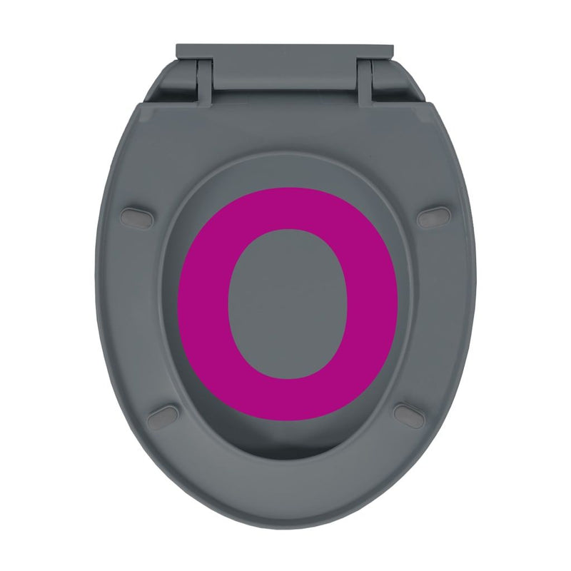 vidaXL Soft-Close Toilet Seat Beige Oval