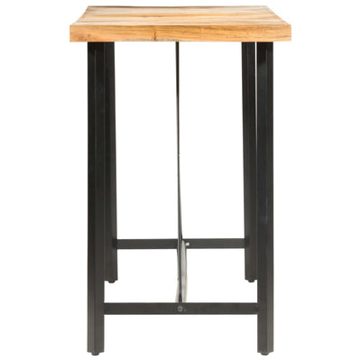 vidaXL Bar Table 180x70x107 cm Solid Acacia Wood