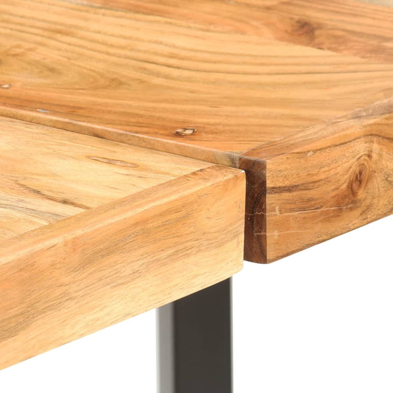 vidaXL Bar Table 180x70x107 cm Solid Acacia Wood