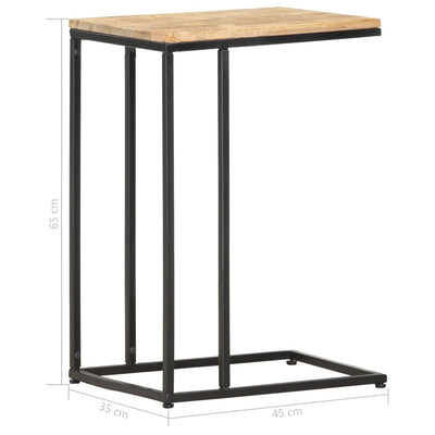 vidaXL Side Table 35x45x65 cm Solid Mango Wood