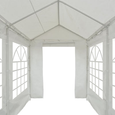 vidaXL Party Tent PE 6x16 m White