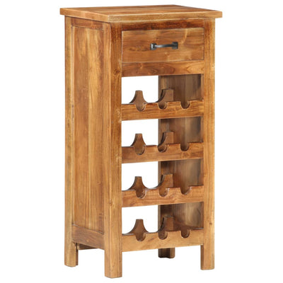 vidaXL Wine Cabinet 40x30x80 cm Solid Acacia Wood
