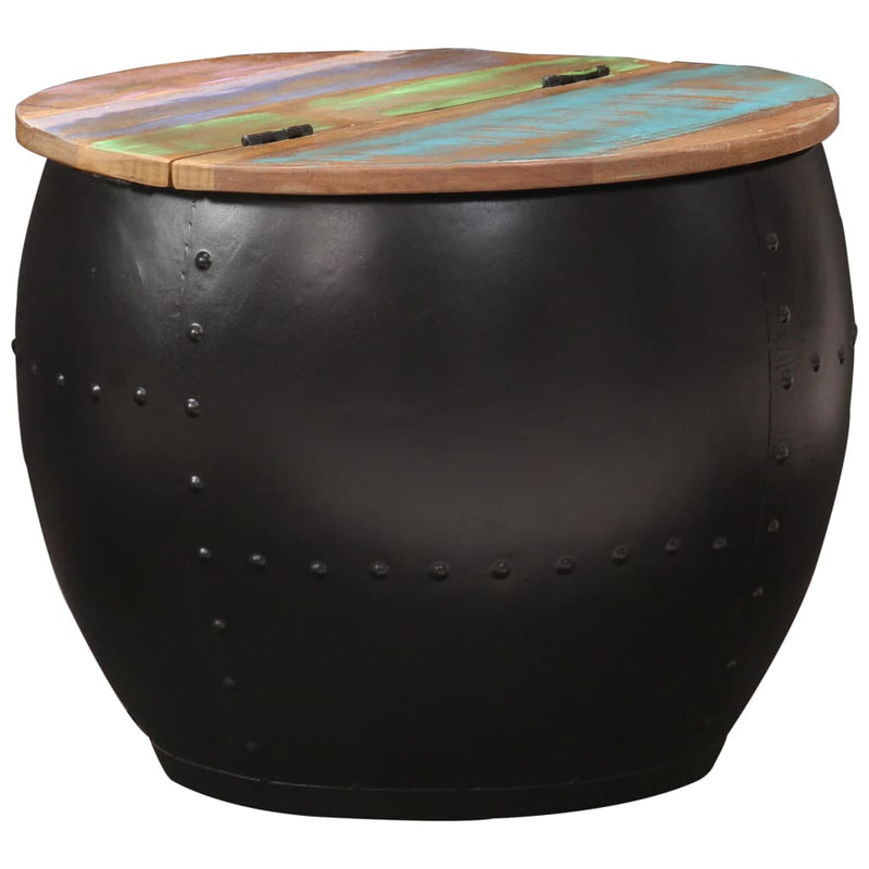 vidaXL Coffee Table 53x43 cm Solid Reclaimed Wood