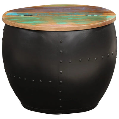 vidaXL Coffee Table 53x43 cm Solid Reclaimed Wood