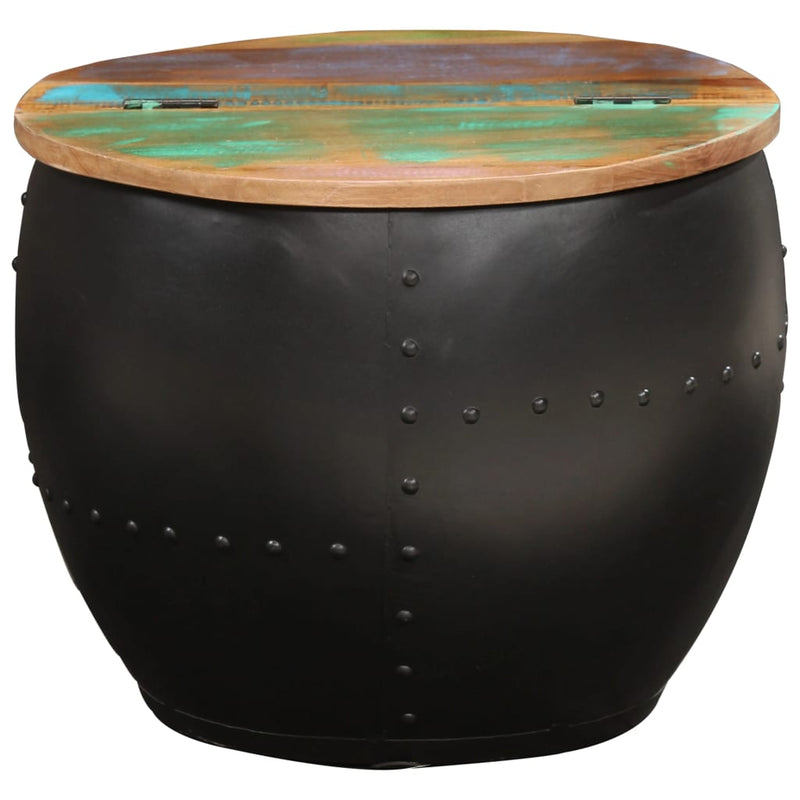 vidaXL Coffee Table 53x43 cm Solid Reclaimed Wood