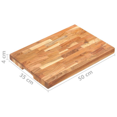 vidaXL Chopping Board 40x30x4 cm Solid Acacia Wood