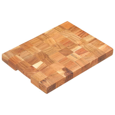 vidaXL Chopping Board 40x30x3.8 cm Solid Acacia Wood