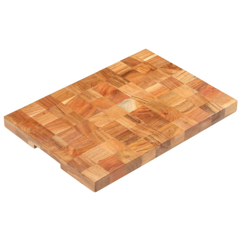 vidaXL Chopping Board 40x30x3.8 cm Solid Acacia Wood