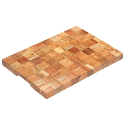 vidaXL Chopping Board 40x30x3.8 cm Solid Acacia Wood